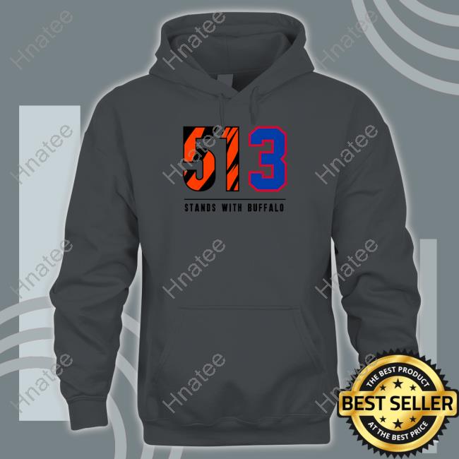 513 Stands With Buffalo T Shirt Cincy Shirts Shop Official 513 Stands With Buffalo Shirt Damar Hamlin