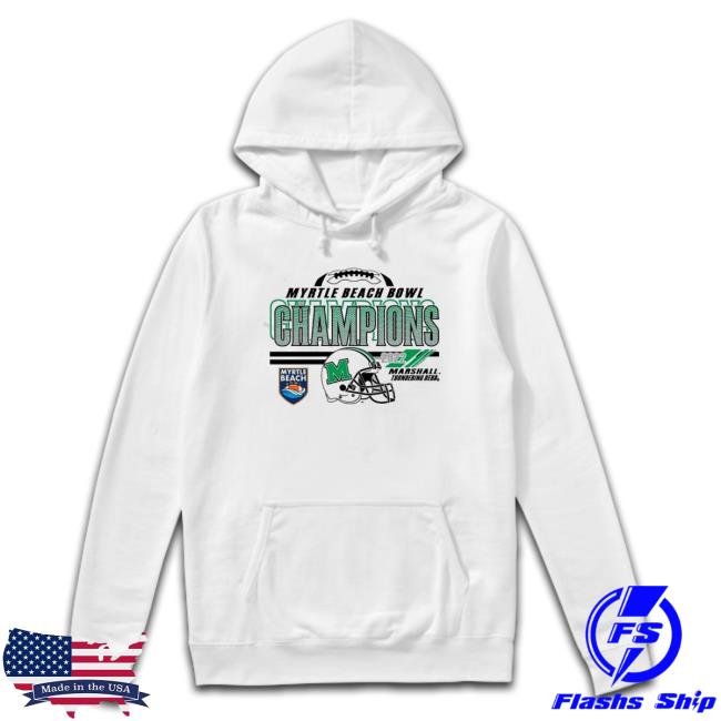 Official Marshall University Football 2022 Myrtle Beach Bowl Champions Shirt