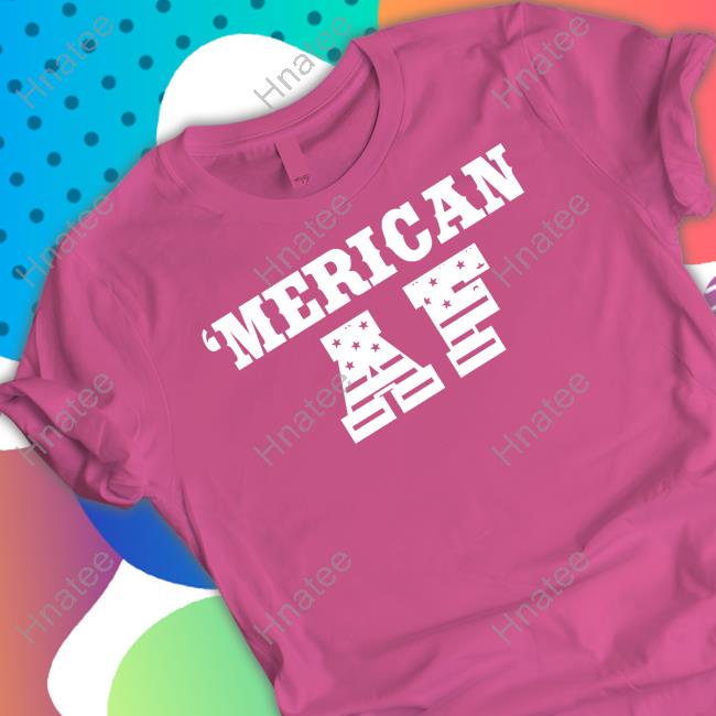 American Dirt Merican AF Flag Lettering Shirt