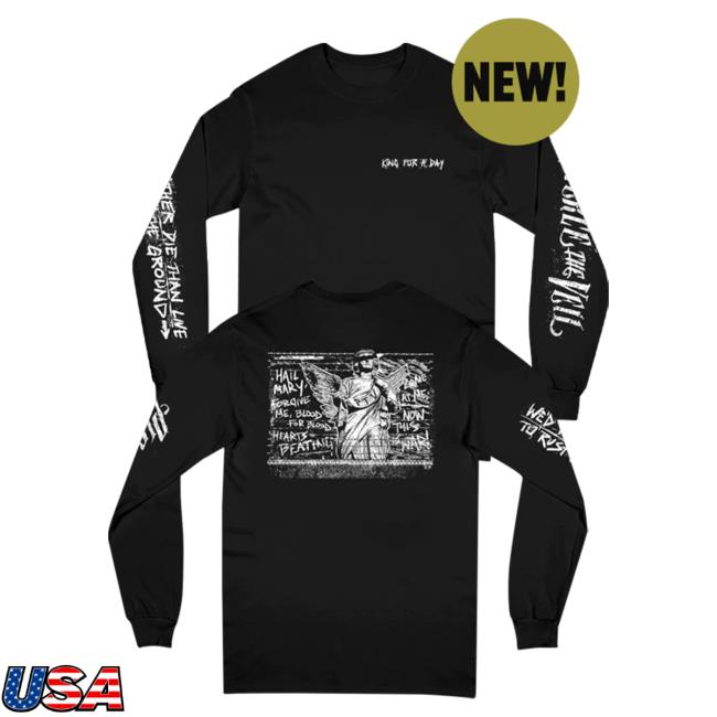 Official Pierce The Vei Clothing Store Shop Ptvmerch King For A Day Long Sleeve Tee Shirt Ptv Merch