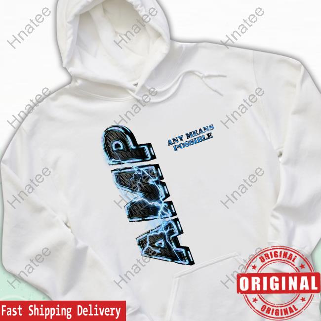 Official Amp Merch Any Means Possible Charged Shirt