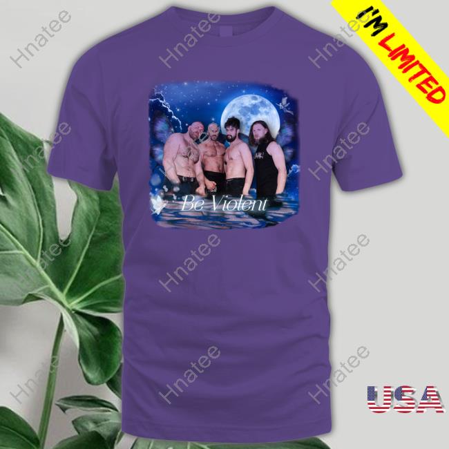 Official Aew Claudio Castagnoli Be Violent Tee