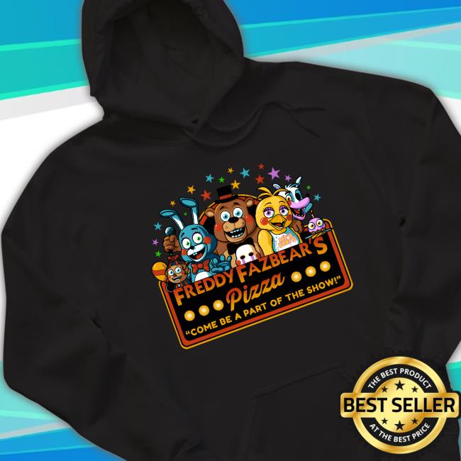 Official Freddy Fazbear's Pizza Come Be A Part Of The Show Crewneck Sweatshirt