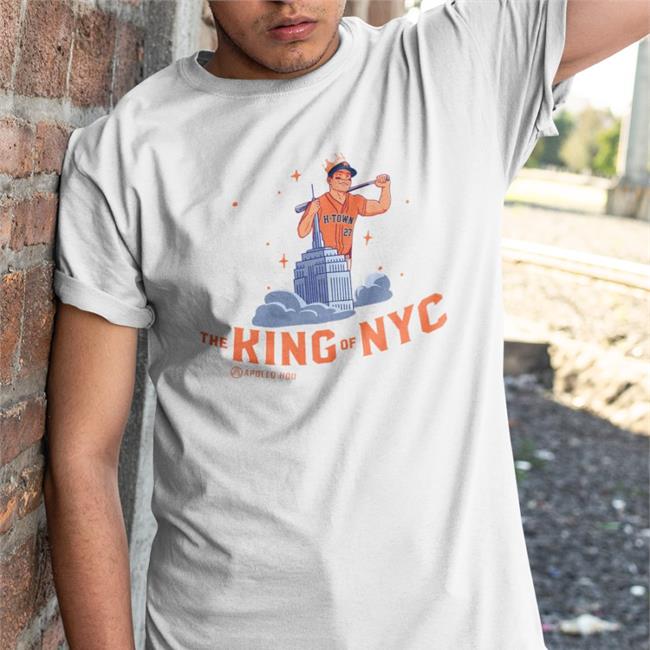 Apollohou The King Of Nyc T Shirt Astros