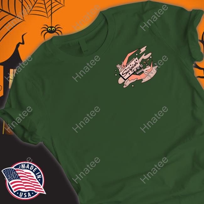 Official Bailey Sarian: Suspish Inn Crewneck Sweatshirt - Orange Design