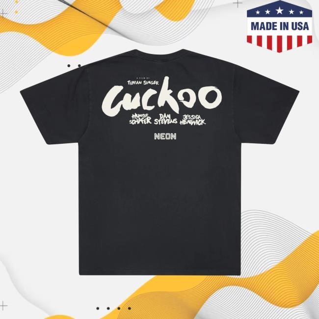 Cuckoo The Hooded Woman Tee Shirt Tilman Singer Cuckoo Neon