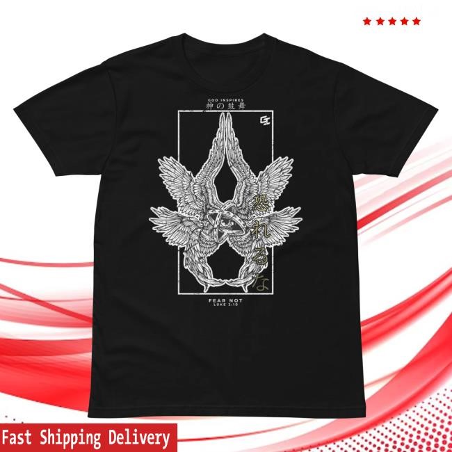 Official God Inspires Clothing Store 'Fear Not' Staple Tee