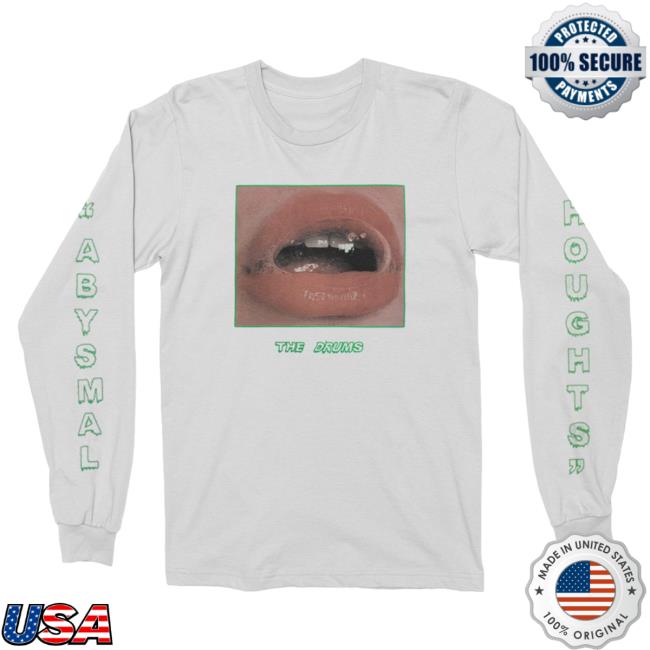 Official Kings Road Merch Store The Drums Mouth Long Sleeve (White)