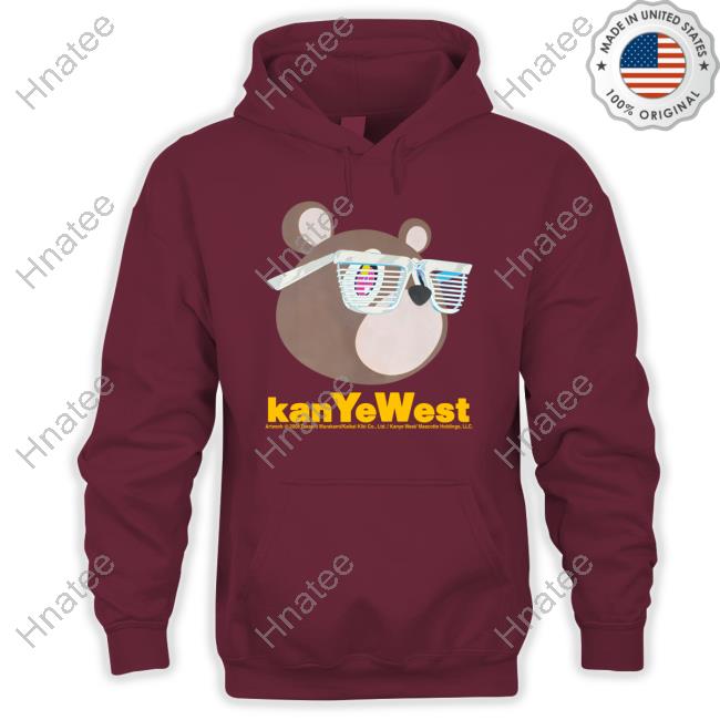Kanye West Graduation 2007 Mirrored Bear Long Sleeve T-Shirt