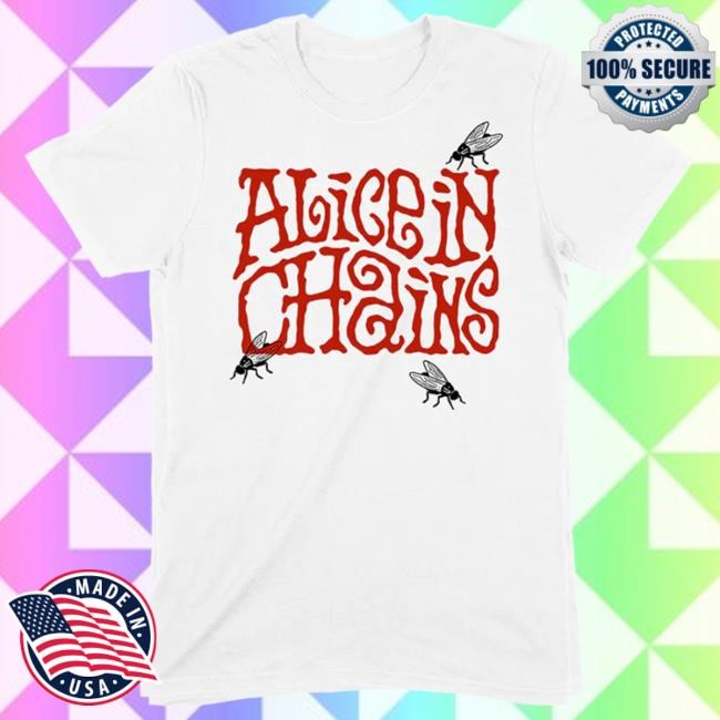 Official Alice In Chains Merch Shop Jar Of Flies 30Th Anniversary Tracklist Shirt
