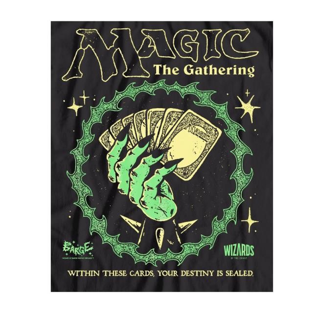 Wizard of Barge I Hold the Cards Shirt Magic the Gathering