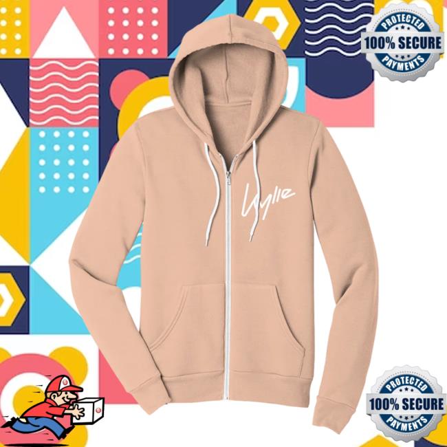 Official Kylie Tension Merch Logo Zip Up Hoodies