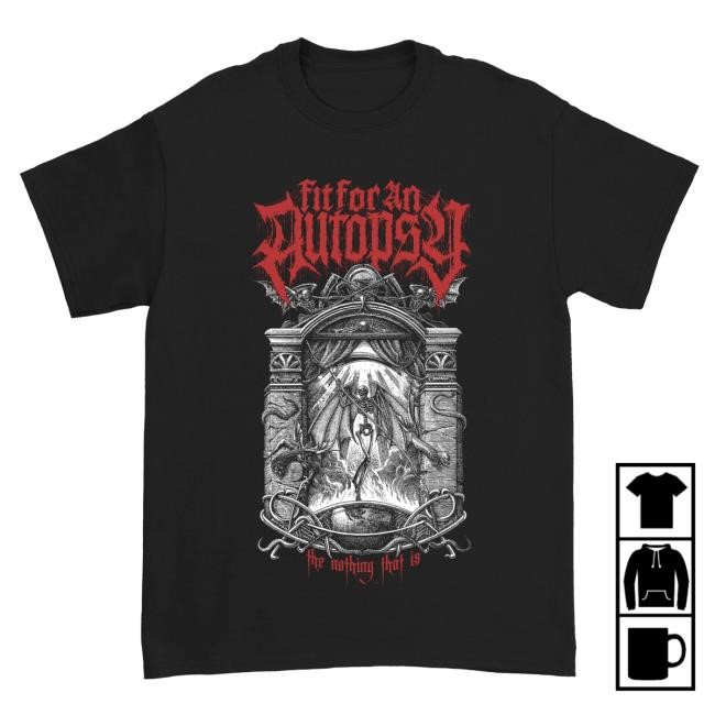 Fit For An Autopsy Death Arch Hot Shirt - Black