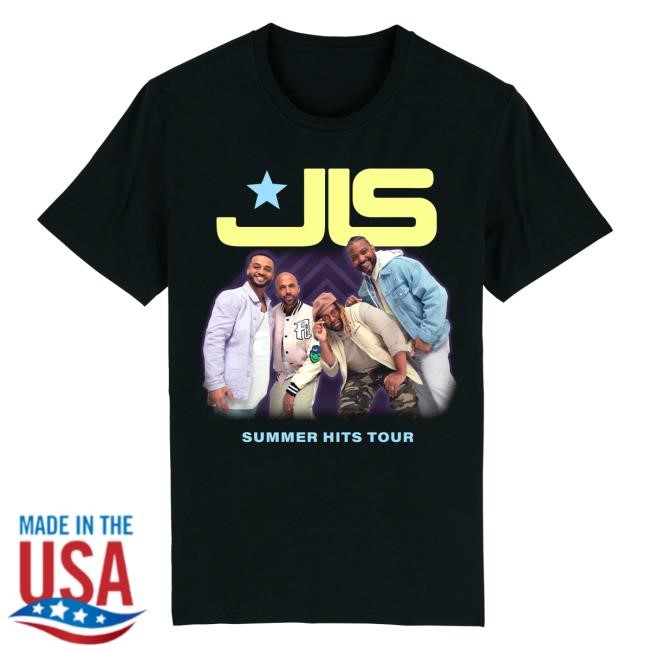 Summer Hits Tour Group Photo Black S/s Shirt – JLS Merch
