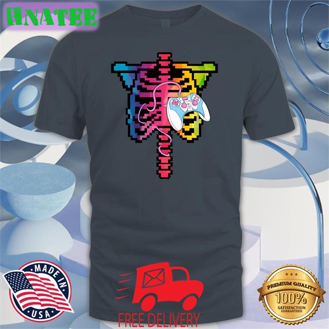 Dead By Daylight Shop Feng Min's Glowing Rib Cage T Shirt