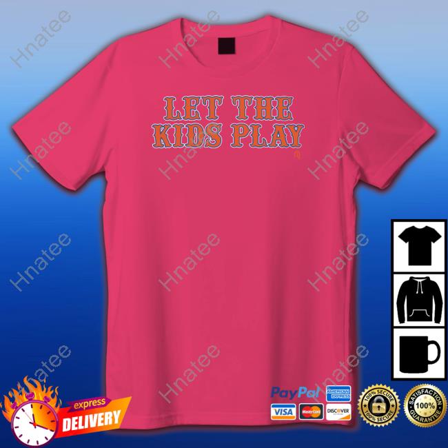 Official Let The Kids Play T Shirt