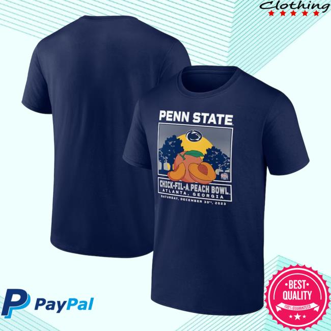 Penn State Nittany Lions 2023 Peach Bowl Fierce Competitor T Shirt