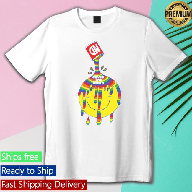 Hello Merch Cover The Earth White Tee