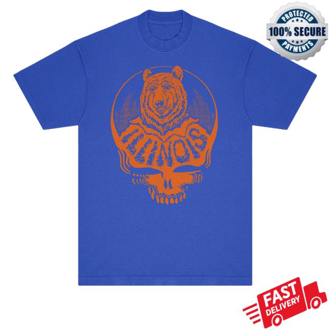 Official Illinois United States Of Dead Shirt