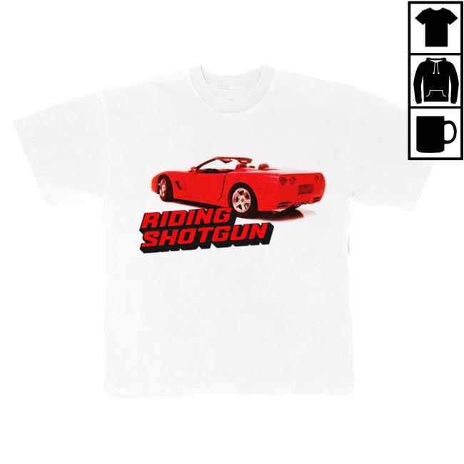 Official Fletcher Merch Store Riding Shotgun Hot Shirt Fletcher Clothing Shop