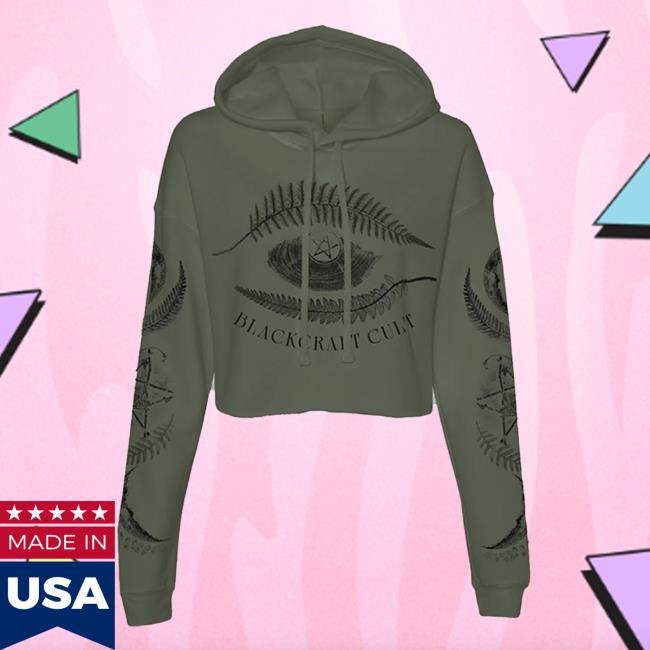 Plant Future Cropped Hood Official Blackcraft Cult
