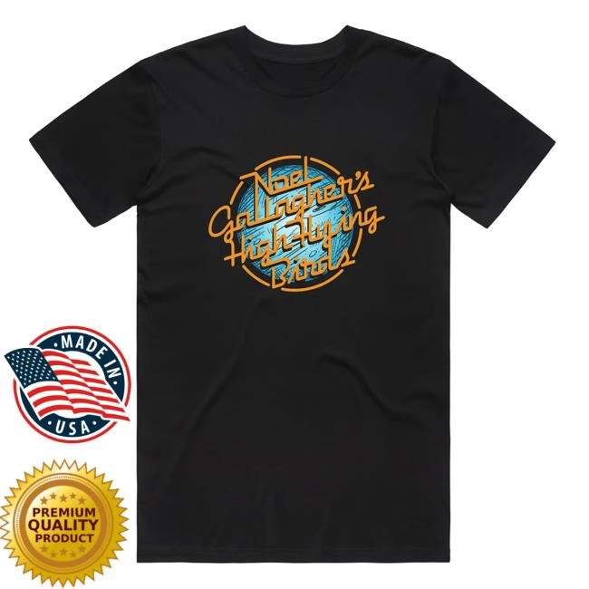 Noel Gallagher's High Flying Birds Official Store - Noel Gallagher's High Flying Birds - 2024 Summer Blue Moon Short Sleeve Shirt