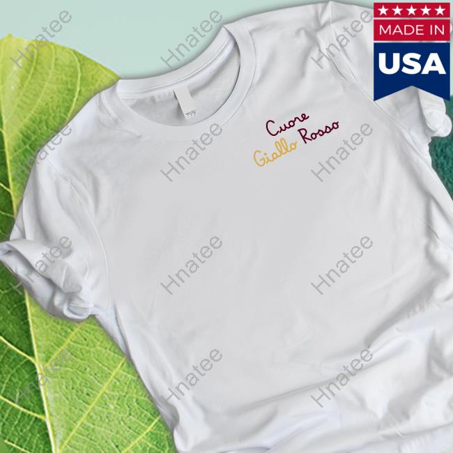 Official AS Roma Store Cuore Giallo Rosso Sweatshirt