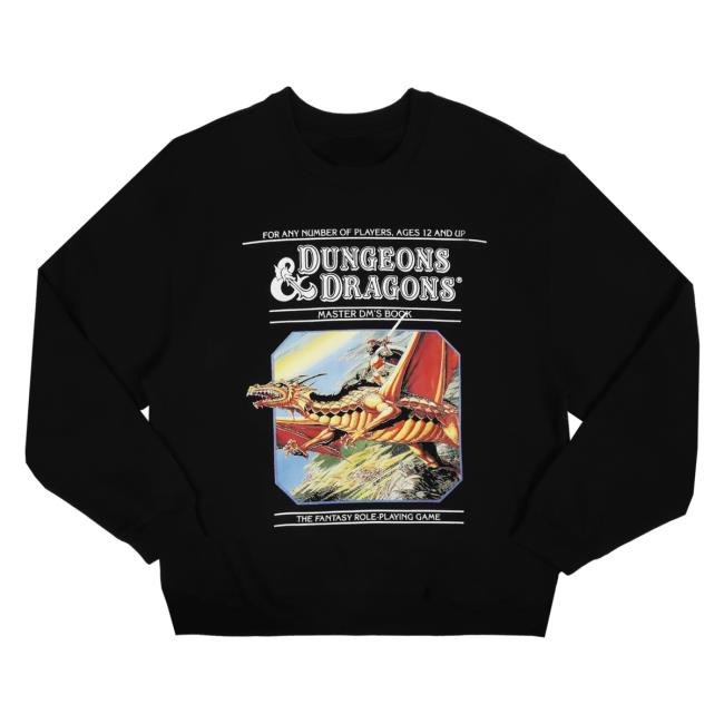 Heroes And Villains Clothing Store Merch Dungeons & Dragons Aster Dm's Book Art Pullover Hoodie HeroesandVillains