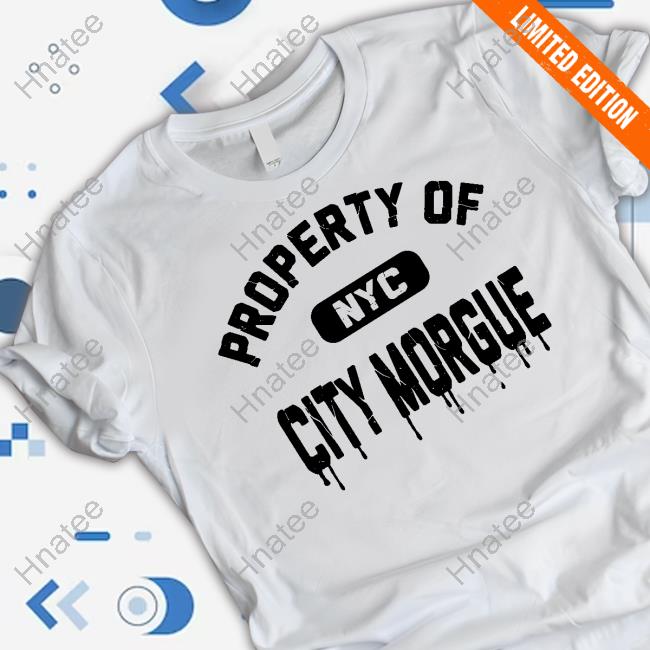 Official City Morgue Property Of Nyc Hoodie