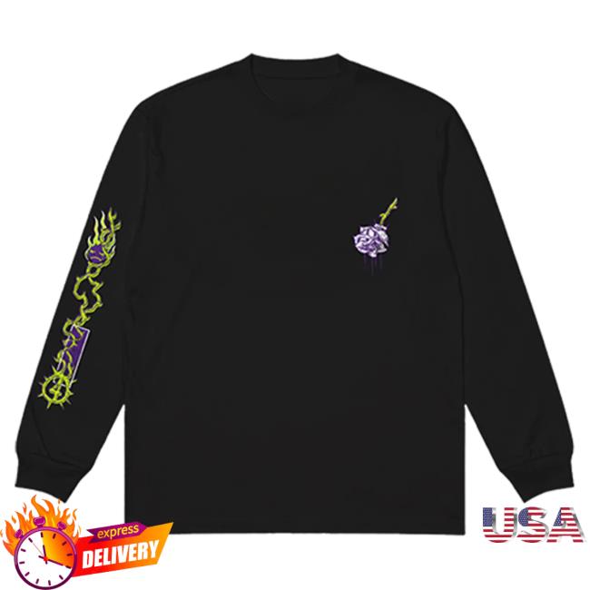Official D4vd Merch D4vd Spotify Long Sleeve Tee Shirt