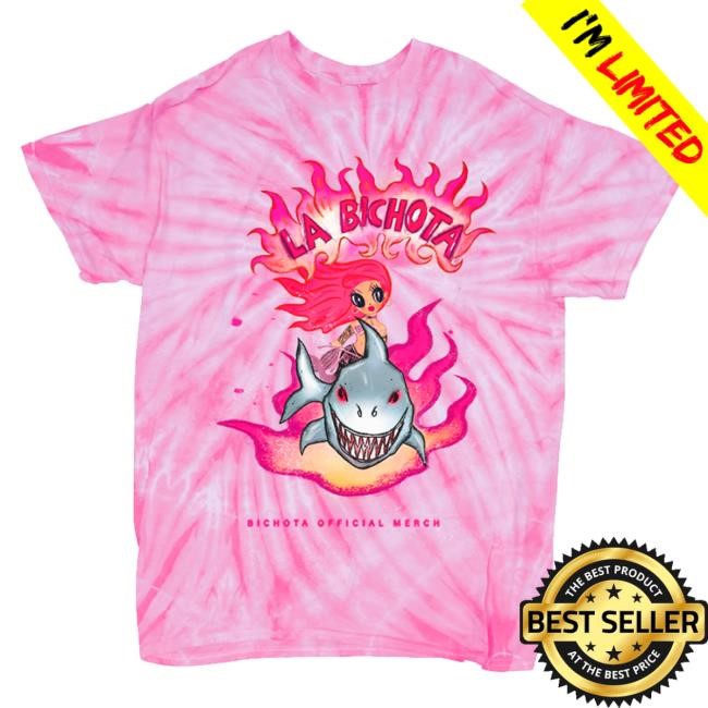 Karol G Official Merch Store La Bichota Pink Tie Dye Retro Shirt Shopkarolg Clothing Apparel Karol G