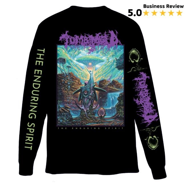 Official Tomb Mold - The Enduring Spirit Longsleeve T-Shirt