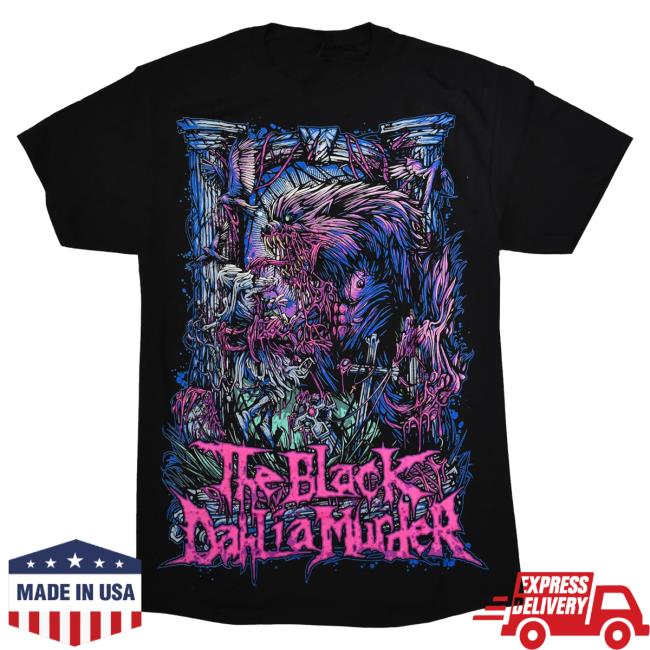 Official Night Shift Merch Indie Merch Store The Black Dahlia Murder - Wolfman T-Shirt NightShiftMerch IndieMerchStore