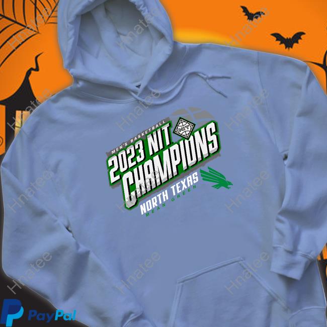 Ncaa North Texas Mean Green 2023 NIT Champions Hoodie