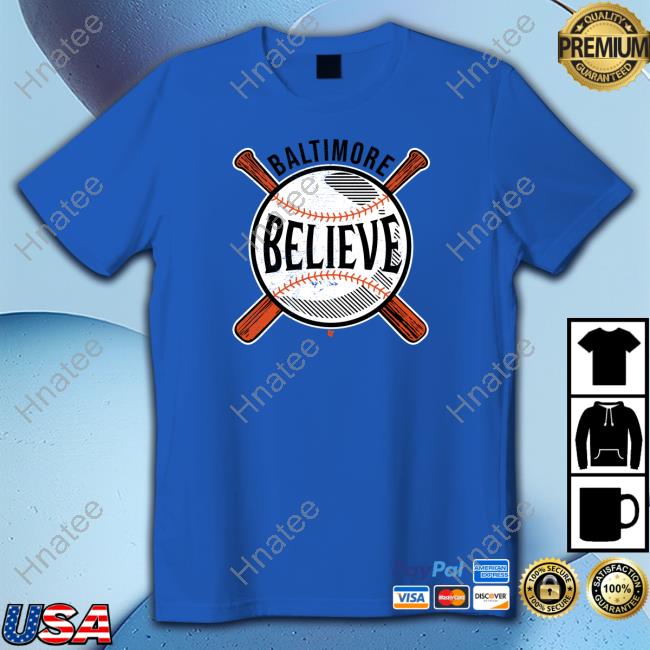 Official Breakingt Believe Baltimore Tee