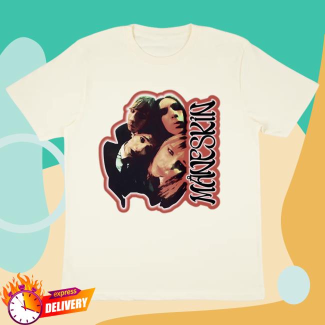 Official Maneskin Merch Fisheye Band Tee