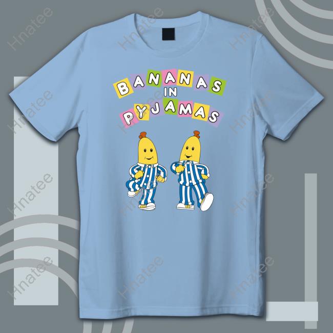 Abc Merch Official Bananas In Pyjamas Adult T-Shirt