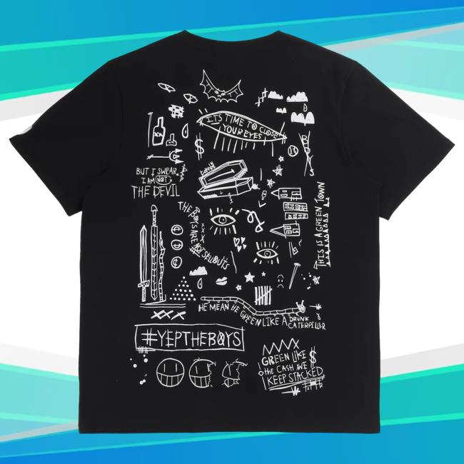 Official The Boys Merch TheBoys Sick Black Popover Shirt Yeptheboys Apparel Clothing Store Shop