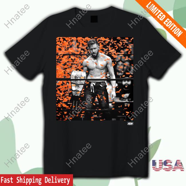 Official AEW Shop Orange Cassidy Confetti Shirt
