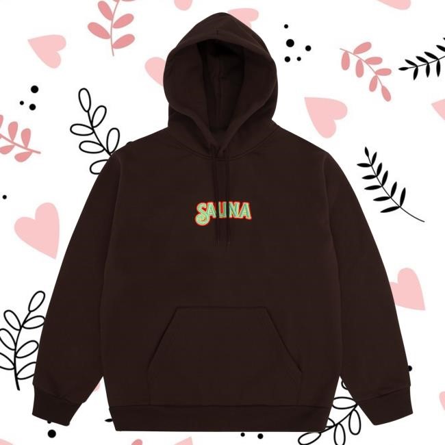 Shop Sauna Original Logo Pullover Hoodie [Navy Blue]