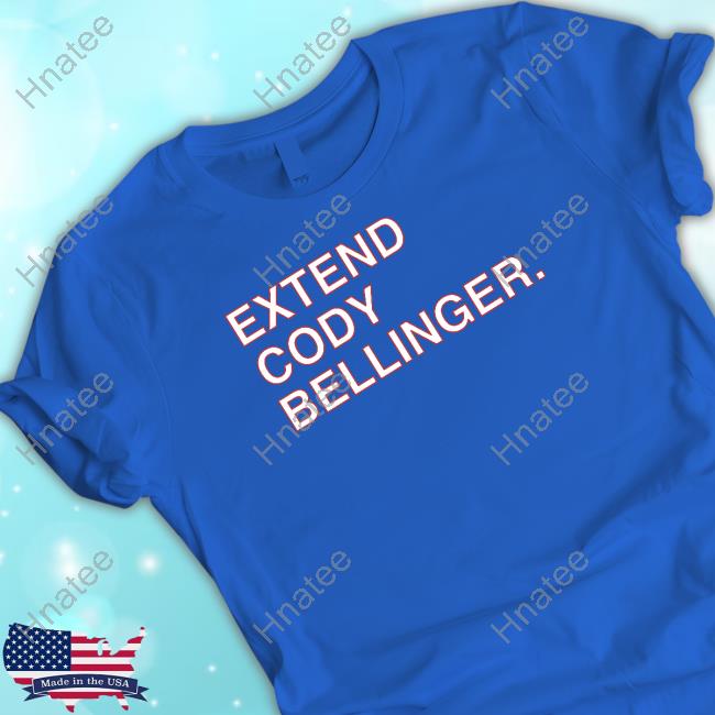 Official Obvious Shirts Extend Cody Bellinger Hoodie