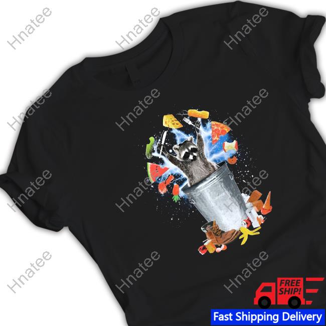 Official Trash Racoon Graphic Shirt 2024