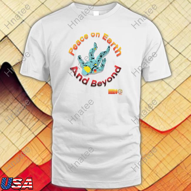 Peace On Earth And Beyond Hooded Sweatshirt Shop Abctv Merch