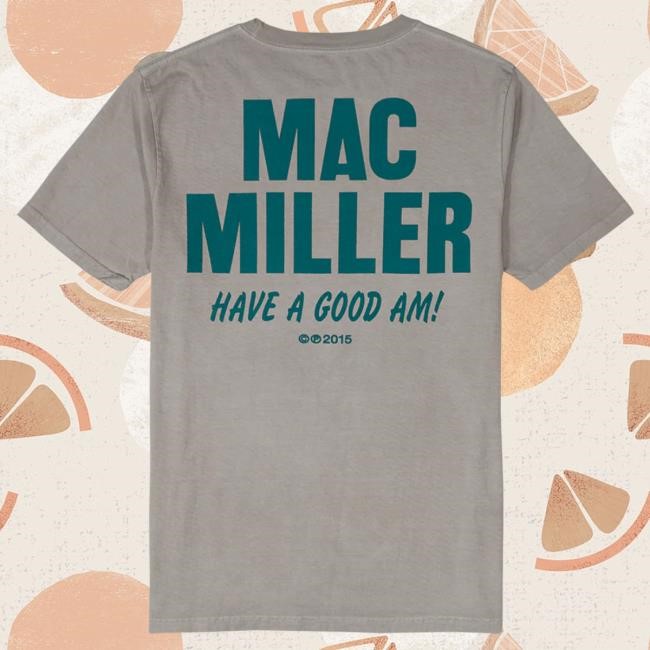 Official Mac Miller Merch Store Alarm Clock Shirts