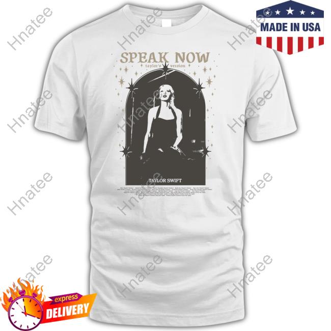 Speak Now (Taylor's Version) Tracklist Taupe T-Shirt