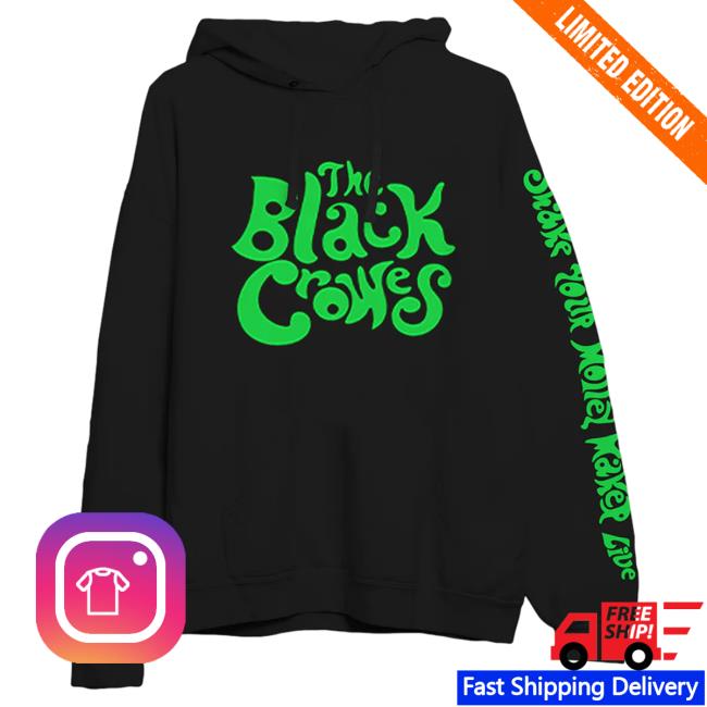 Official The Black Crowes Shake Your Money Maker Live Popover Hoodie