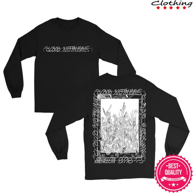 Pure Noise Merch Flowers Black - Long Sleeve Tee