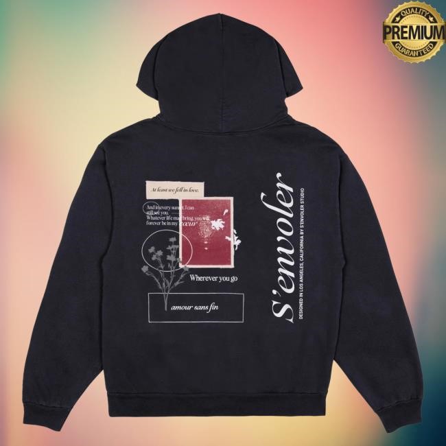 Official Senvoler Store Shop Senvoler Studio At Least We Fell In Love Hooded Sweatshirt