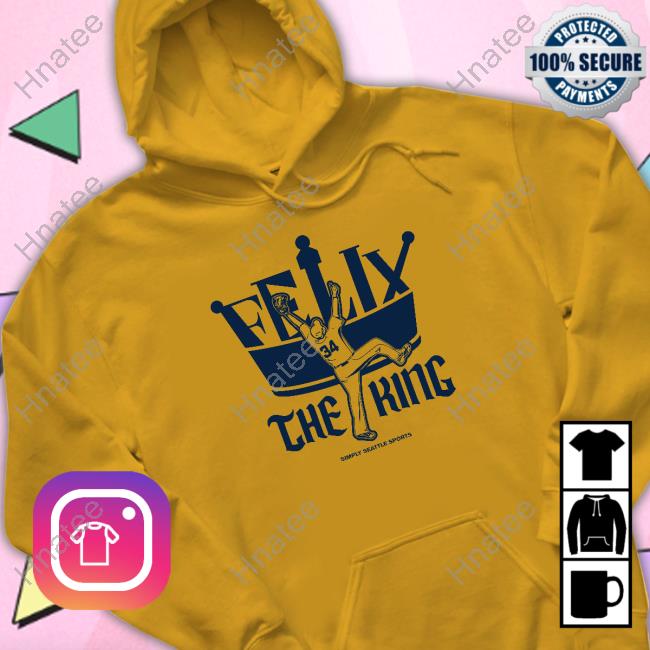 Official Simplyseattle The King Felix Tee Shirt