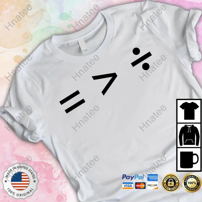 Equal Greater Than Divide T-Shirt